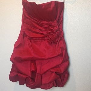 Red dress